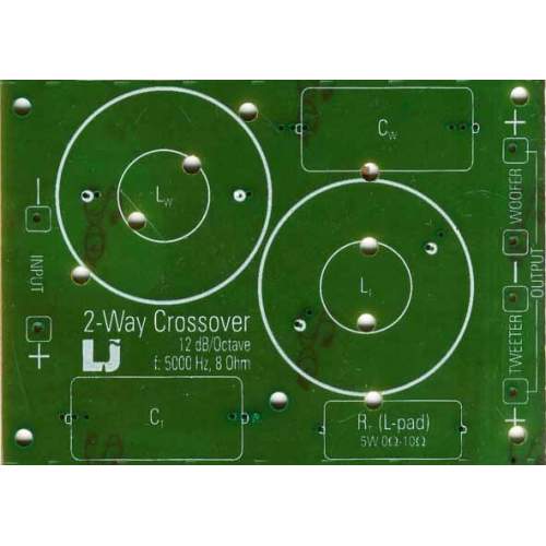 PCB, 2-Way Passive Cross-over, each